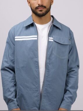 Men’s Jacks Surfboards Surf Competition Zip-Up Jacket - Blue size S
